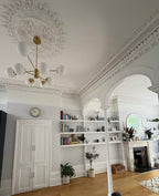 White Opaline Glass Globe Chandelier with 6/8/12 Lights Mid-Century Modern Style