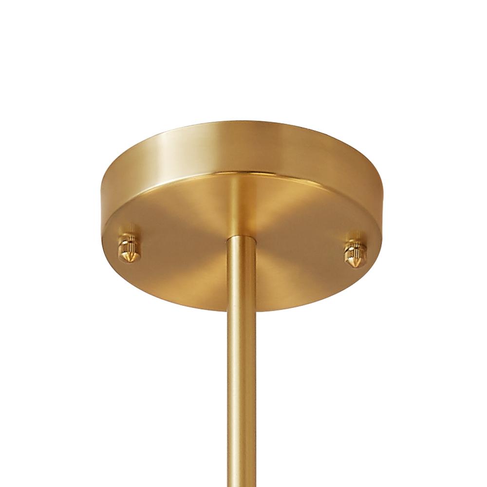 White Opaline Glass Globe Chandelier with 6/8/12 Lights Mid-Century Modern Style