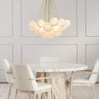 Modern Hanging Glass Bubble Chandelier
