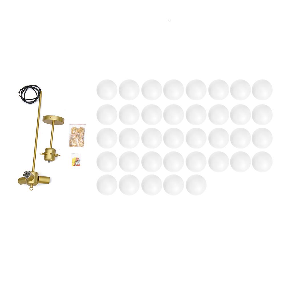 Modern Hanging Glass Bubble Chandelier