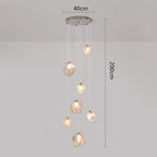 Araña Nórdica para Escaleras | Iluminación Moderna para Villas