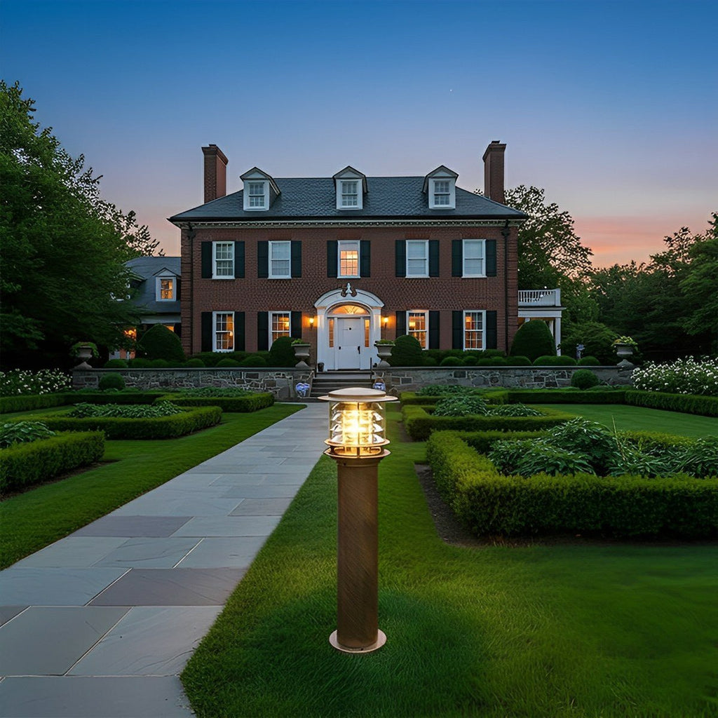 Stepped Cylinder Waterproof Outdoor Landscape Lighting LED