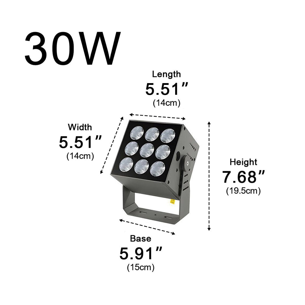 Waterproof Outdoor LED Spotlights - Super Bright Outdoor Light IP67