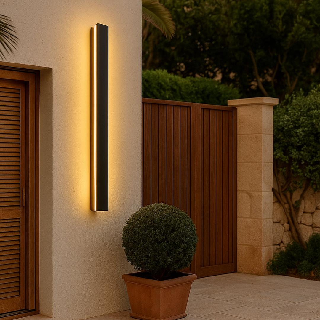 Modern Wall Lamp with Motion Sensor | Outdoor