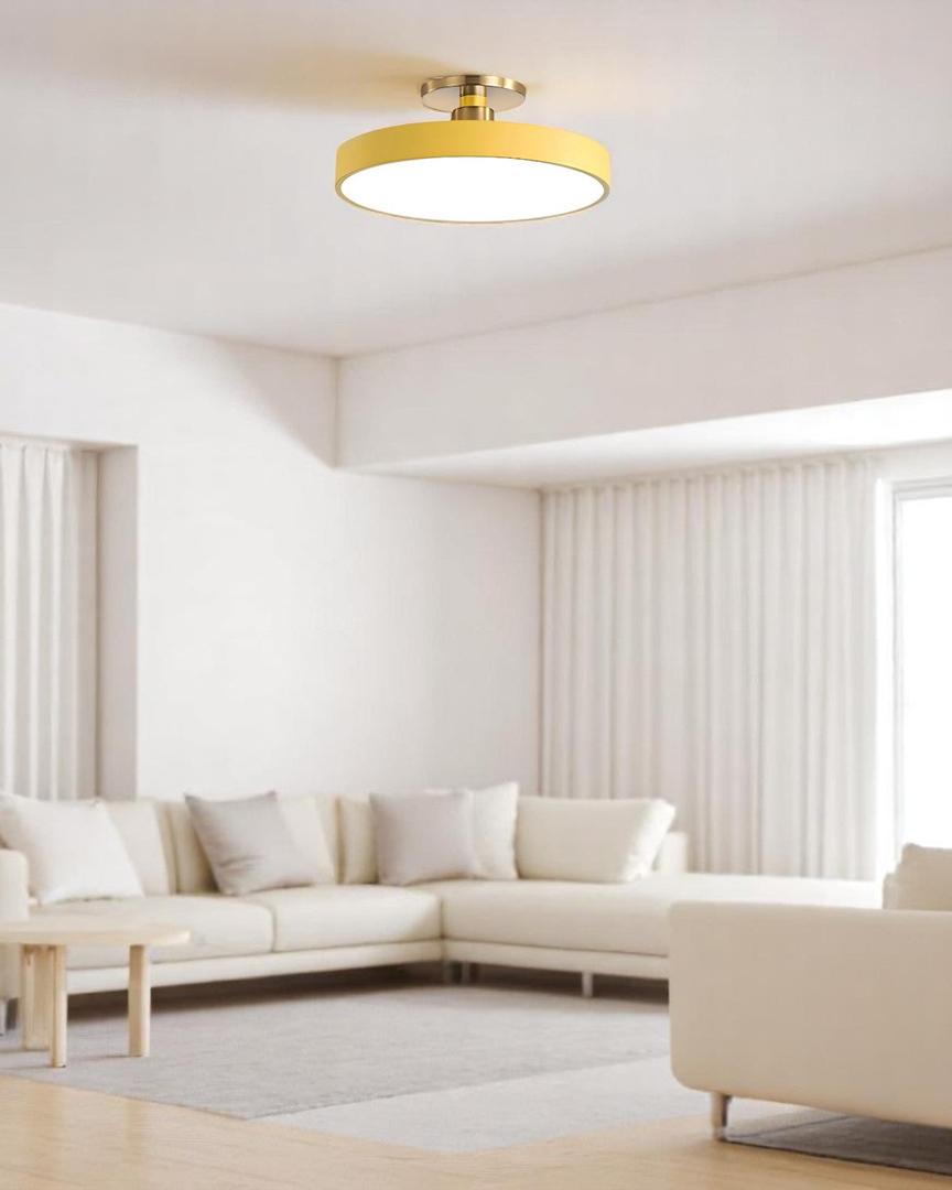 Lámpara de Techo Semiatinada | Diseño Moderno